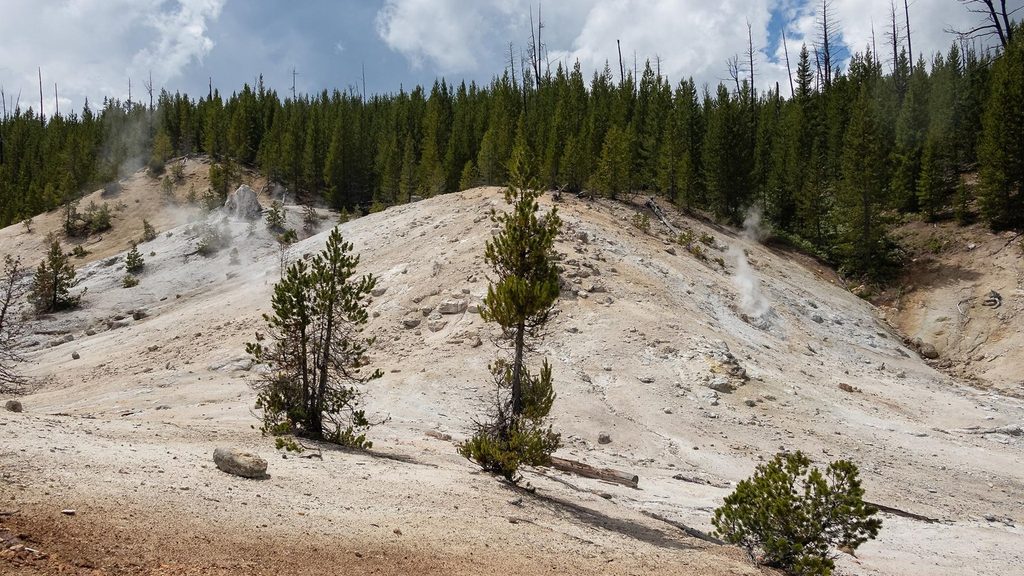 Monument Geyser Basin, Yellowstone National Park