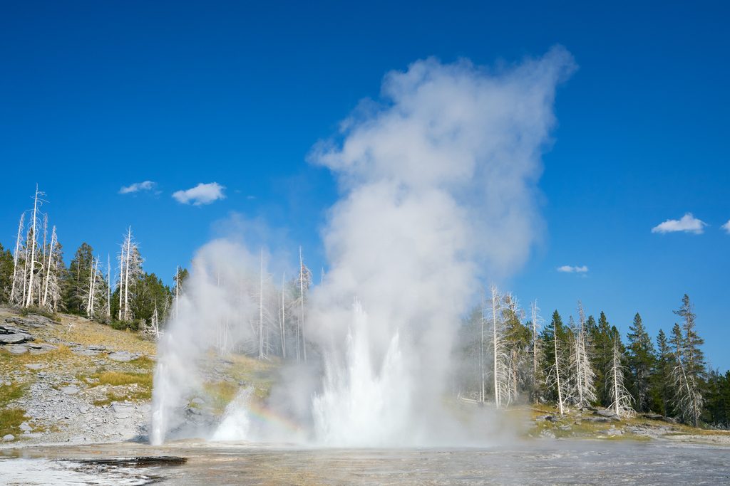 Steamboat Geyser, Yellowstone National Park