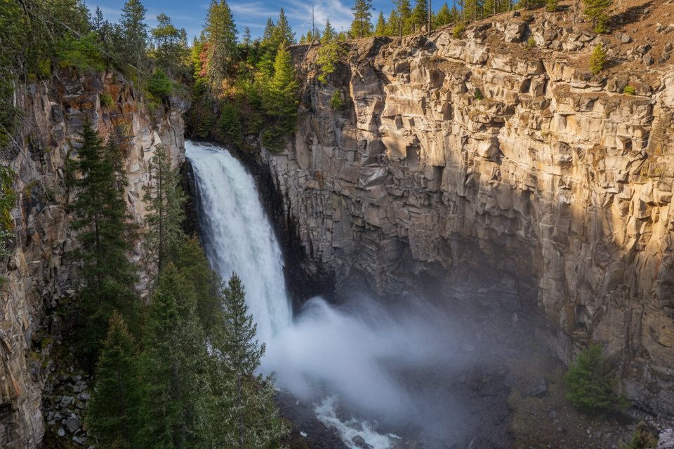 Lost Creek Falls, Yellowstone National Park