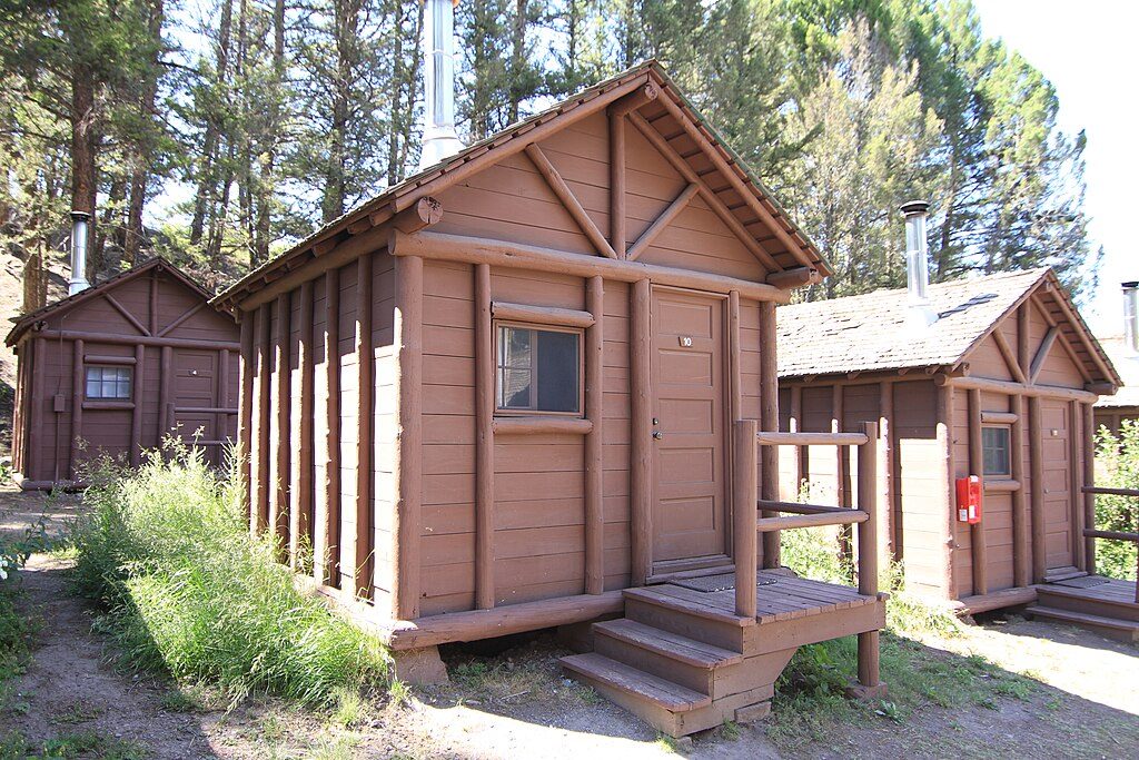 The Roosevelt Lodge Cabins, Yellowstone National Park