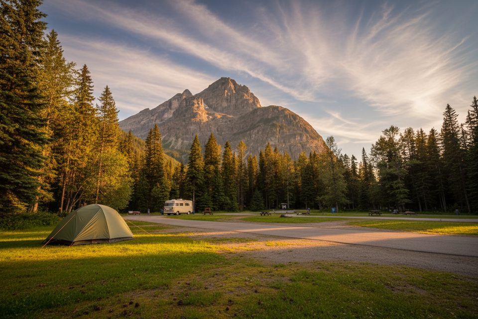 Hoodoo Creek Campground, Yoho National Park