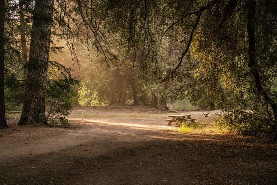 The Cascades Picnic Area, Yosemite National Park