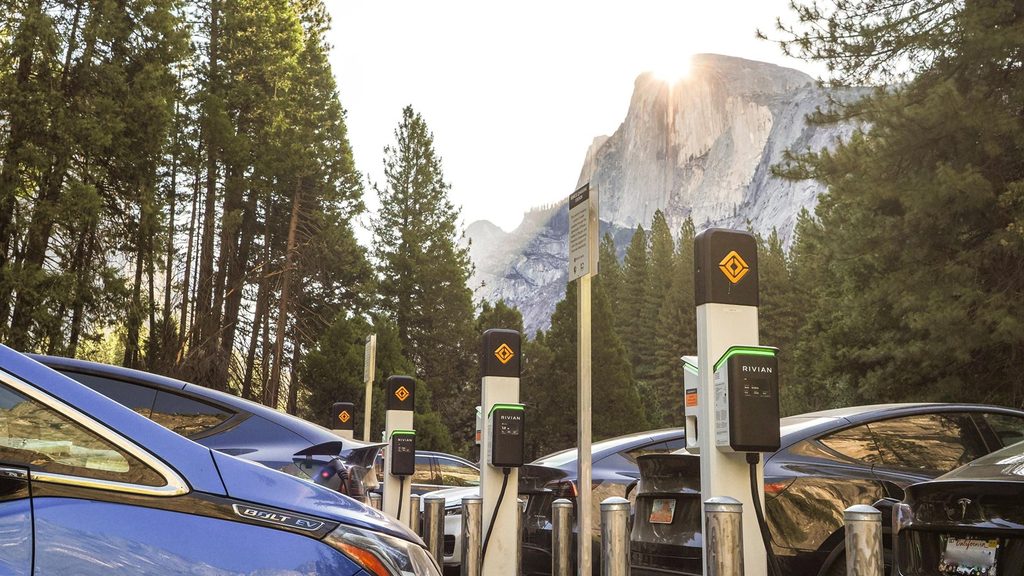 Curry Village EV Charging Station, Yosemite National Park