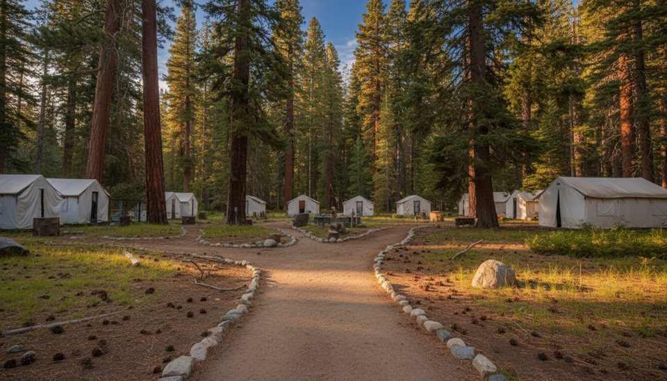 High Sierra Camp - Merced Lake, Yosemite National Park