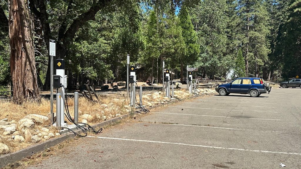 Wawona EV Charging Station, Yosemite National Park