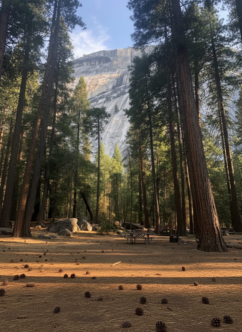 Yosemite Valley Backpackers Campground, Yosemite National Park