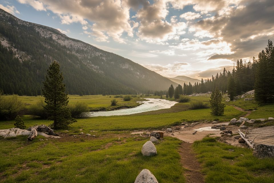 Lyell Canyon Trailhead, Yosemite National Park