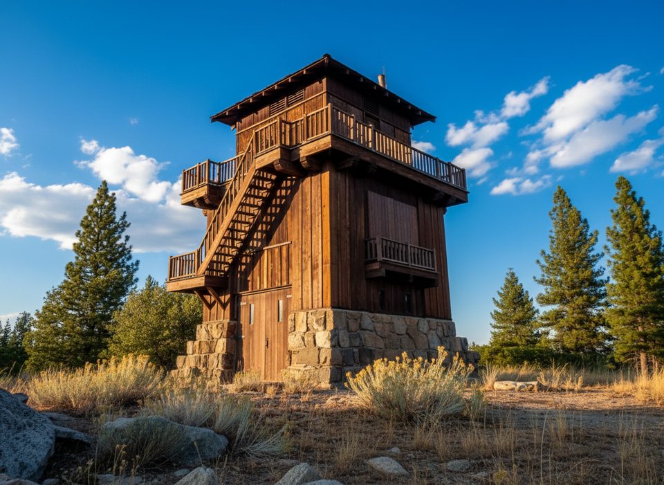 Henness Ridge Fire Lookout, Yosemite National Park