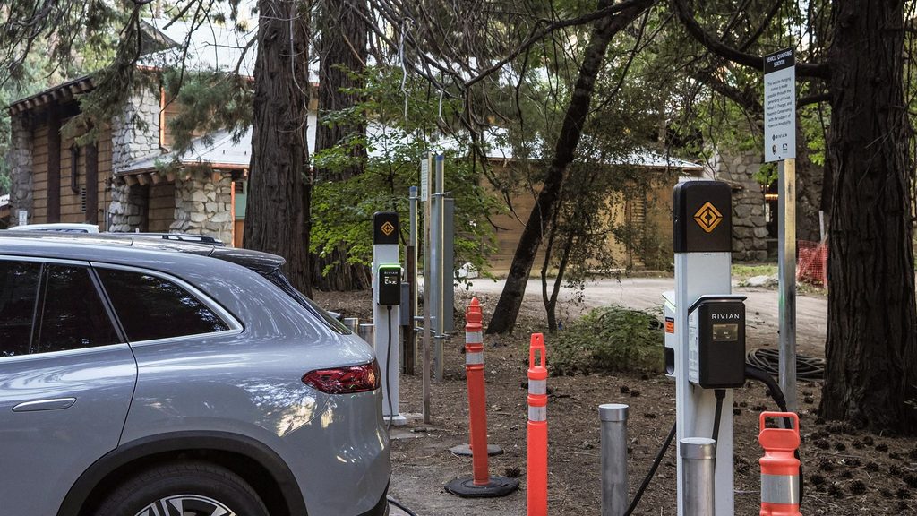 The Ahwahnee EV Charging Station, Yosemite National Park