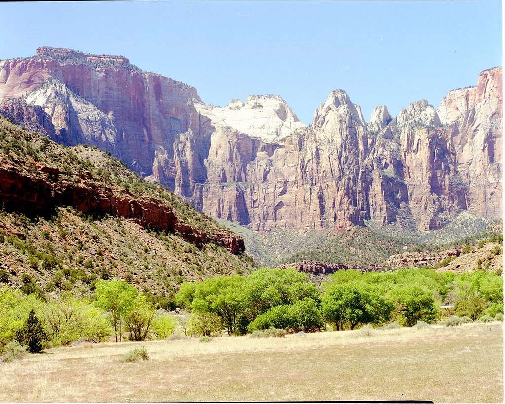 Towers of the Virgin Viewpoint, Zion National Park