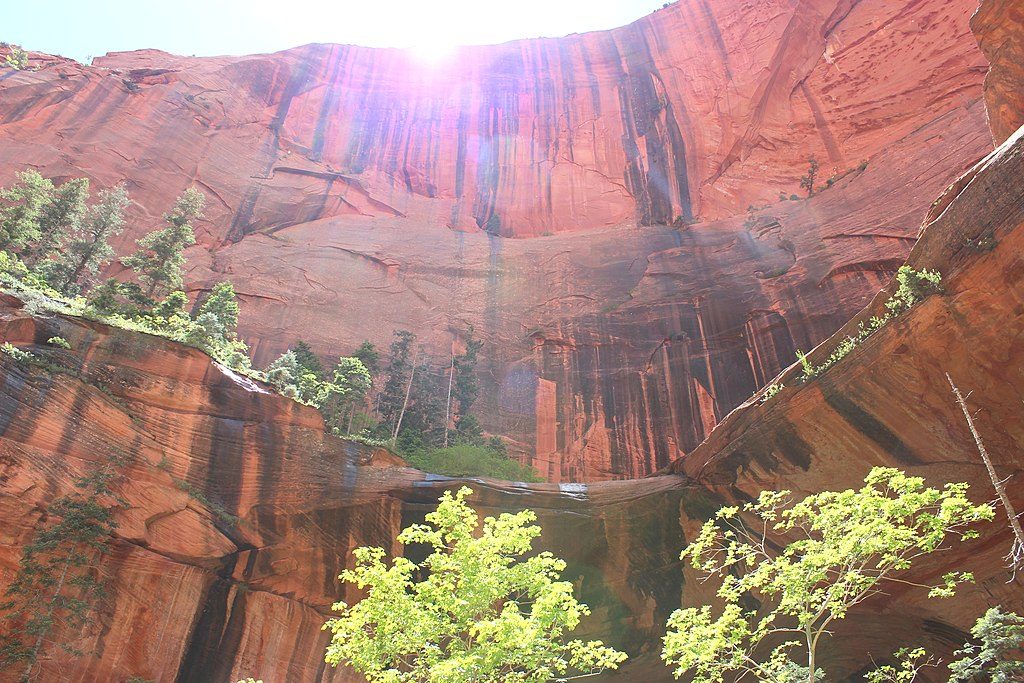 Double Arch Alcove, Zion National Park