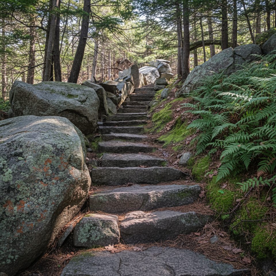 Dorr Mountain North Ridge Trail, Acadia National Park