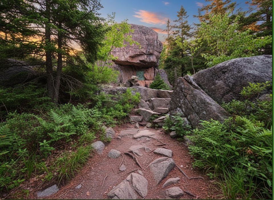 Cadillac Cliffs Path, Acadia National Park