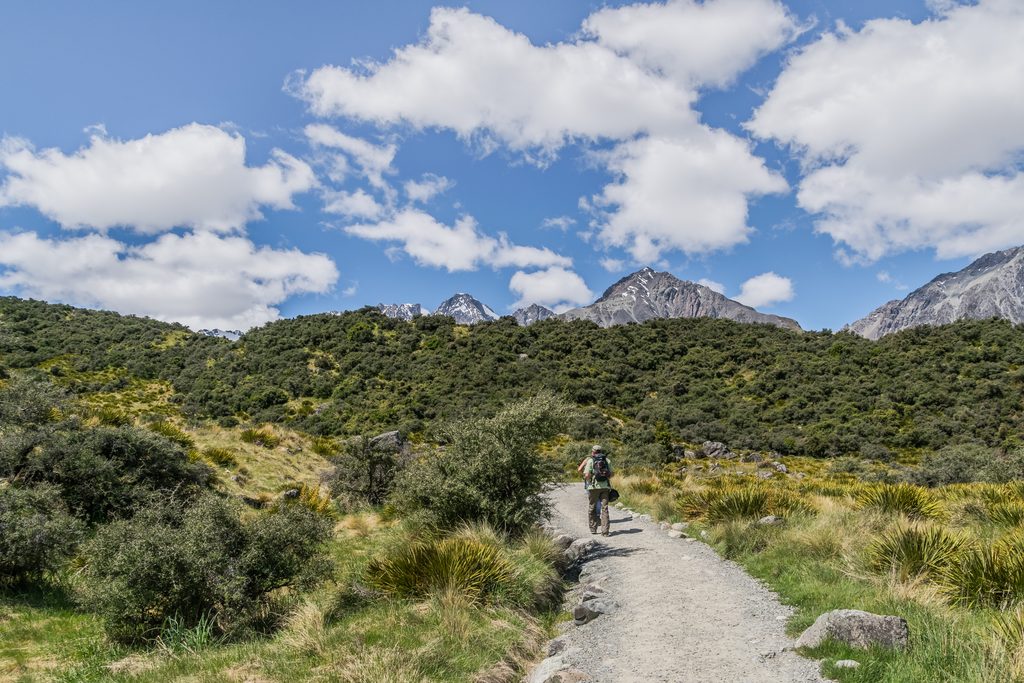 Tasman Lake Track, Aoraki / Mount Cook National Park