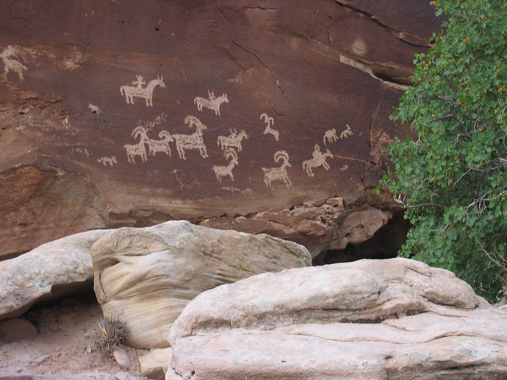 Petroglyph Trail, Arches National Park