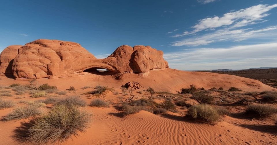 Eye of the Whale Arch Trail, Arches National Park