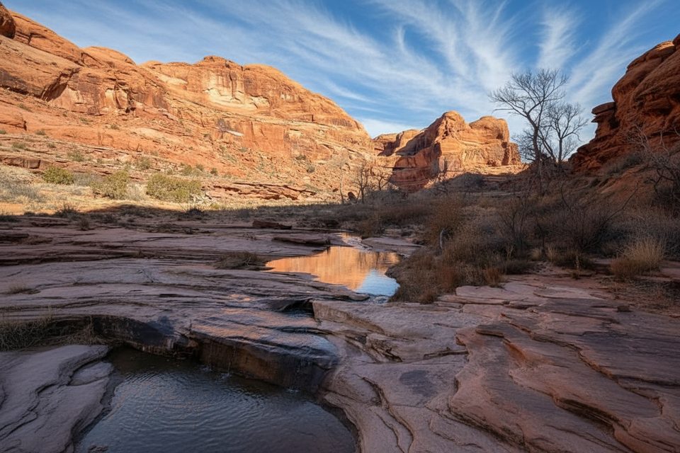 Lower Courthouse Wash Route, Arches National Park