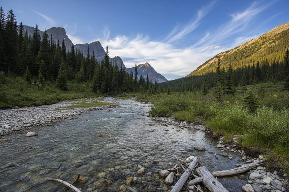 Forty Mile Creek Trail, Banff National Park
