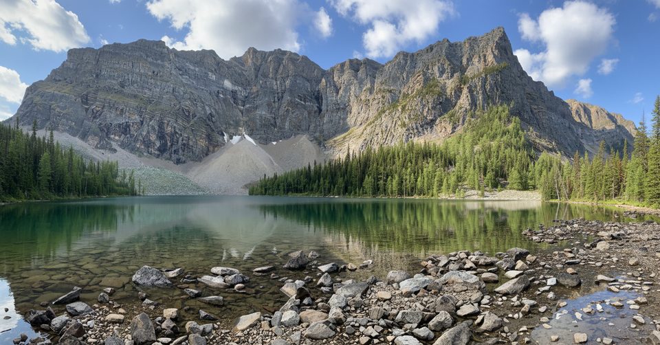Arnica Lake and Twin Lakes via Vista Lake, Banff National Park