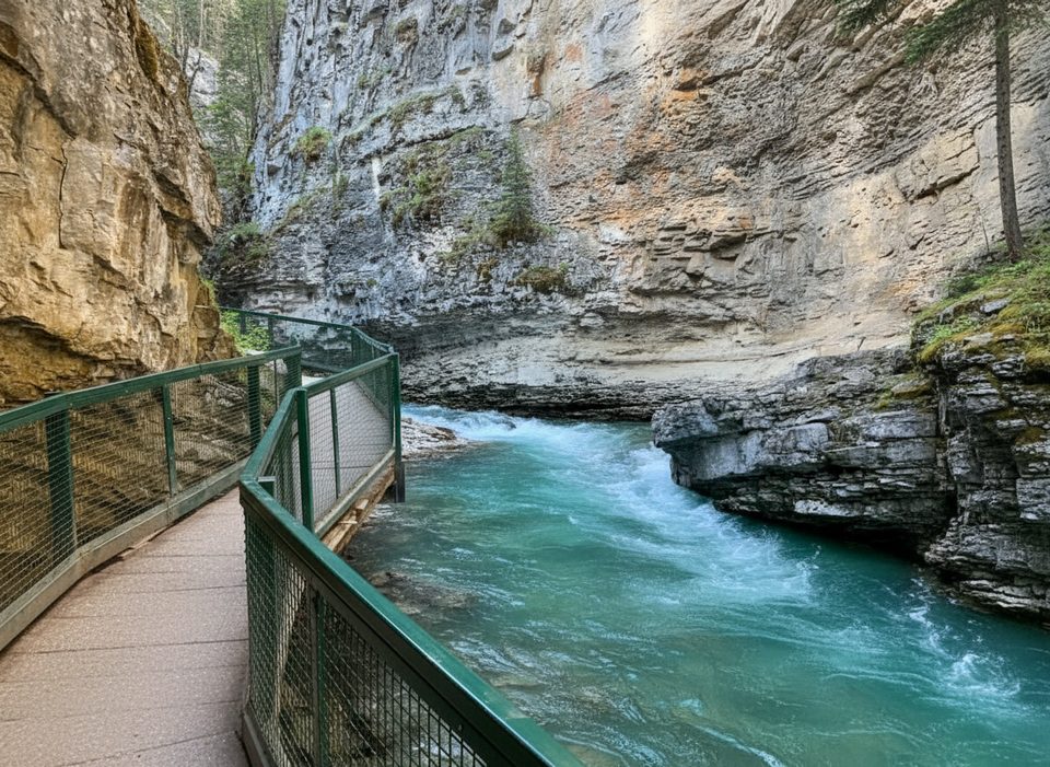 Johnston Canyon to Upper Falls, Banff National Park