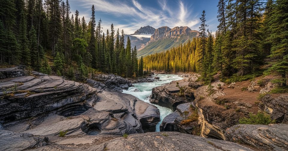 Mistaya Canyon Trail, Banff National Park