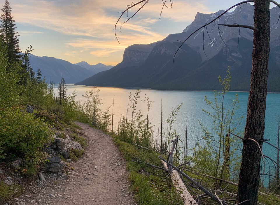 Lake Minnewanka Trail, Banff National Park