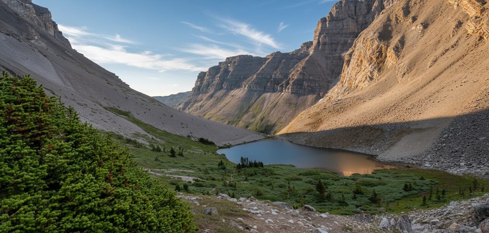 Harvey Pass via Bourgeau Lake, Banff National Park