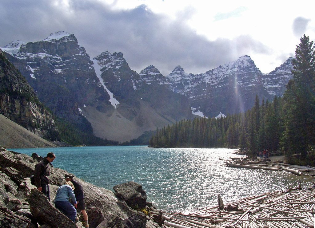 Moraine Lake Rockpile, Banff National Park