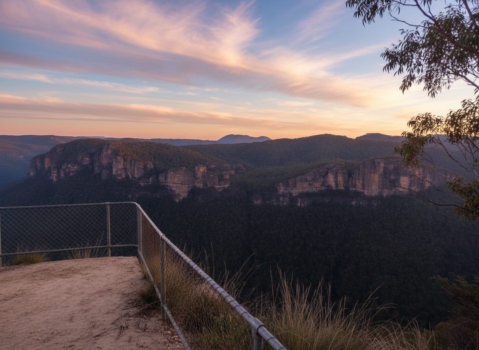 Victoria Falls lookout track, Blue Mountains National Park