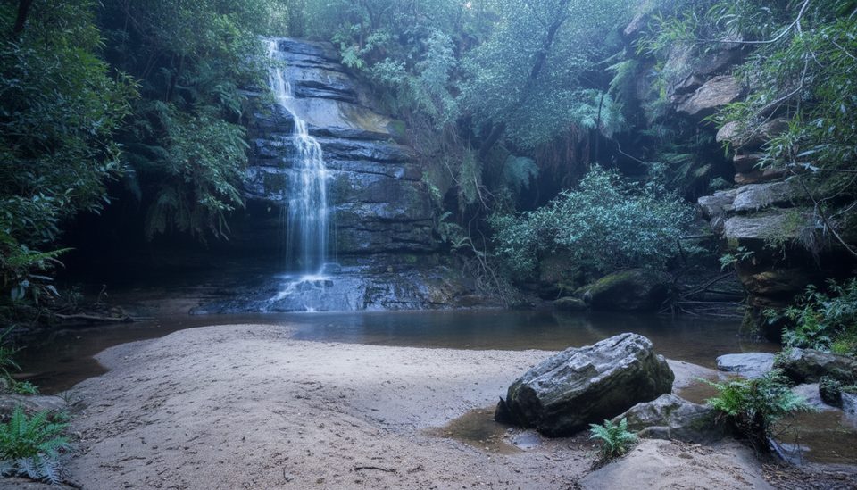 Lyrebird Dell walking track, Blue Mountains National Park