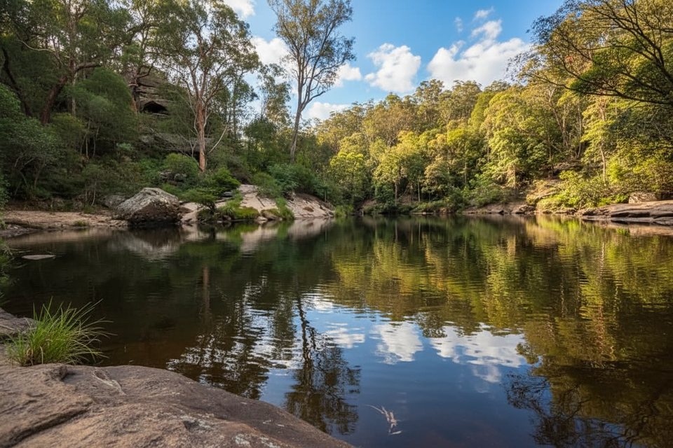 Blue Pool walking track, Blue Mountains National Park