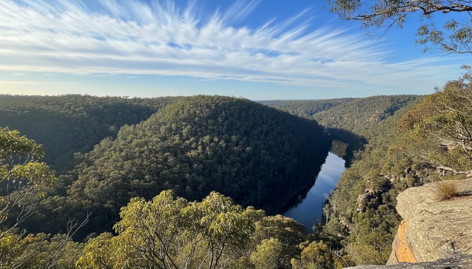 Nepean lookout walking track, Blue Mountains National Park