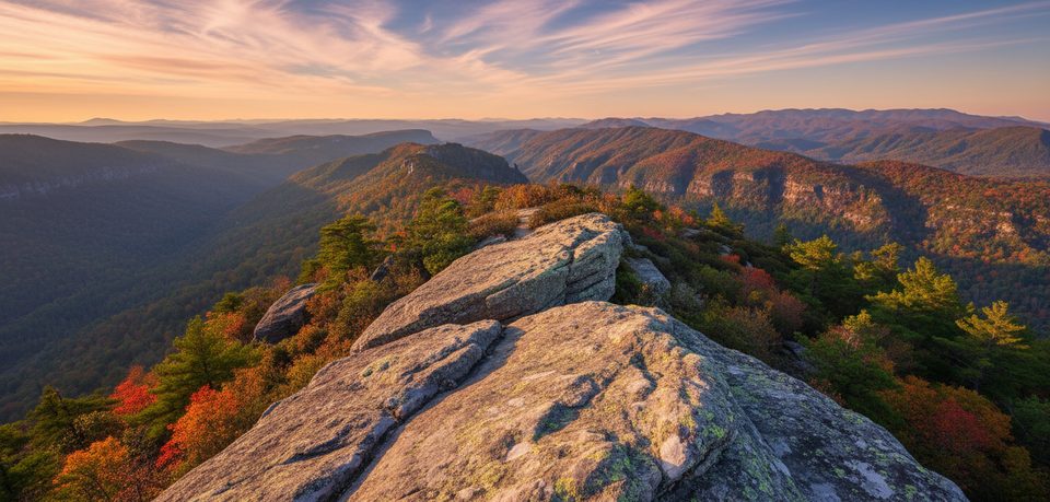 Table Rock Mountain Trail, Blue Ridge Parkway