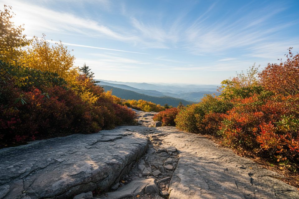Linn Cove Viaduct Access Trail, Blue Ridge Parkway