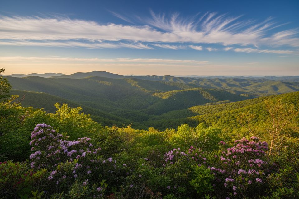 Bluff Mountain Trail, Blue Ridge Parkway