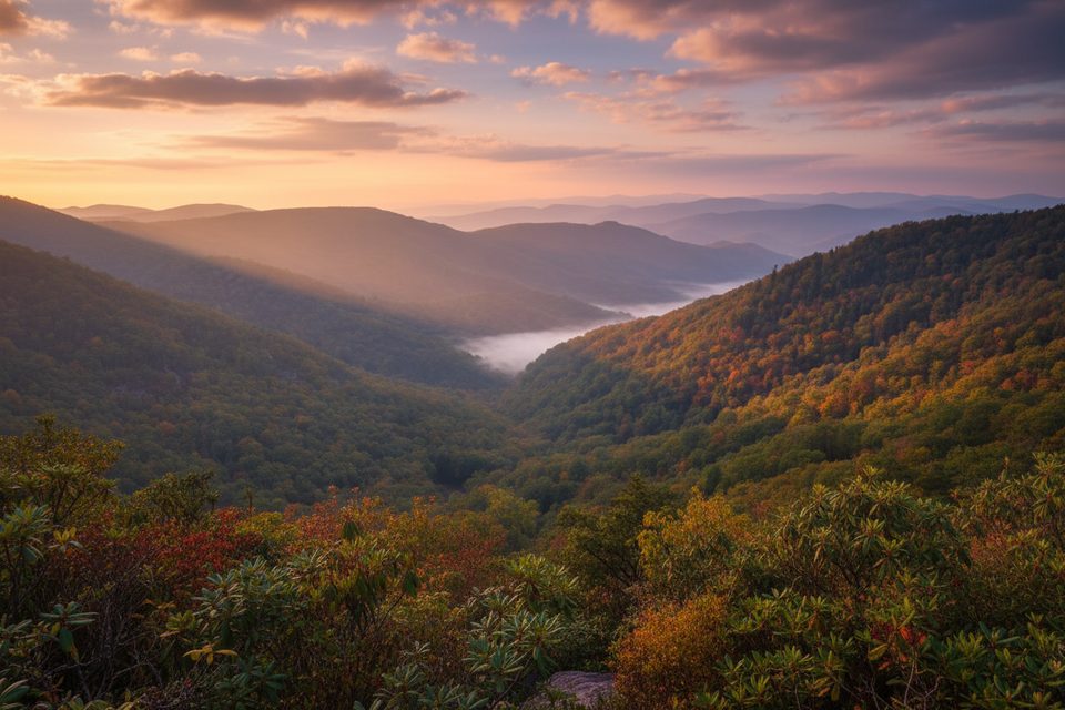 Wildcat Rocks Trail, Blue Ridge Parkway
