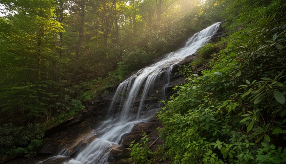 Cascades Trail (E.B. Jeffress), Blue Ridge Parkway