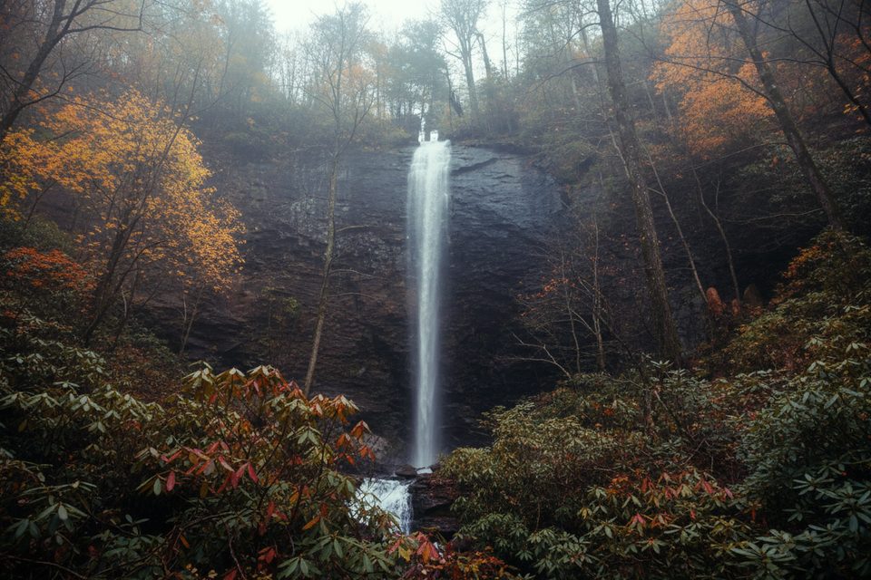 Douglas Falls Trail, Blue Ridge Parkway