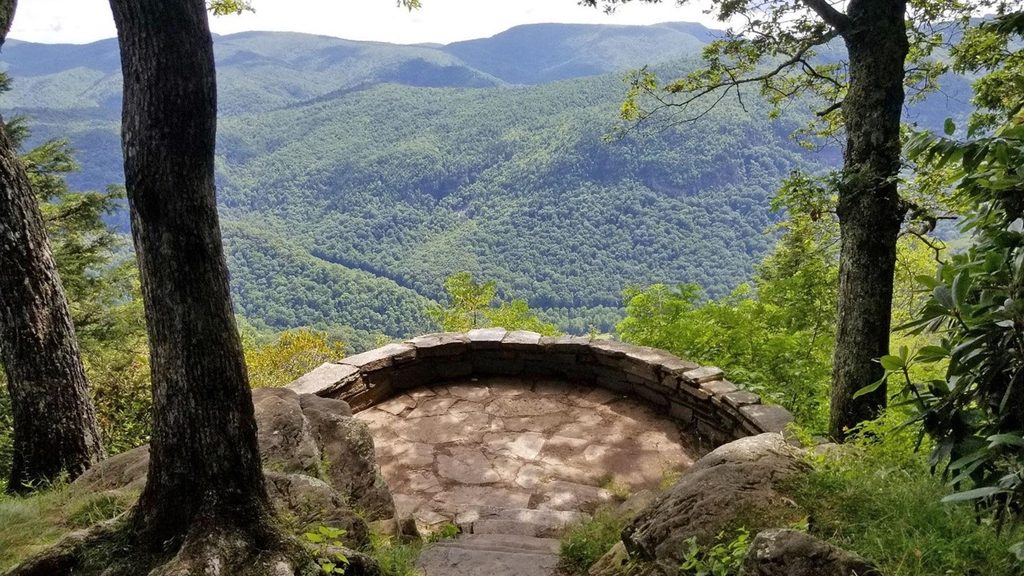Chestoa View Trail, Blue Ridge Parkway