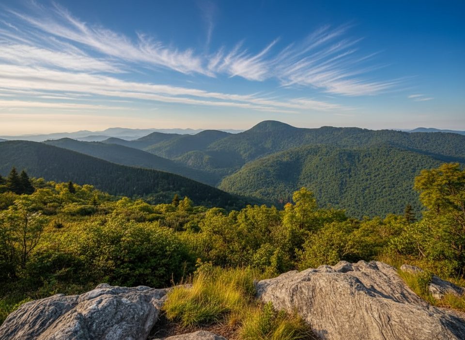 Sam Knob Trail, Blue Ridge Parkway
