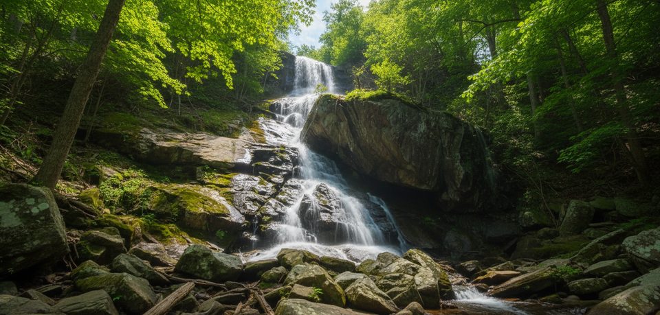 Apple Orchard Falls Trail, Blue Ridge Parkway