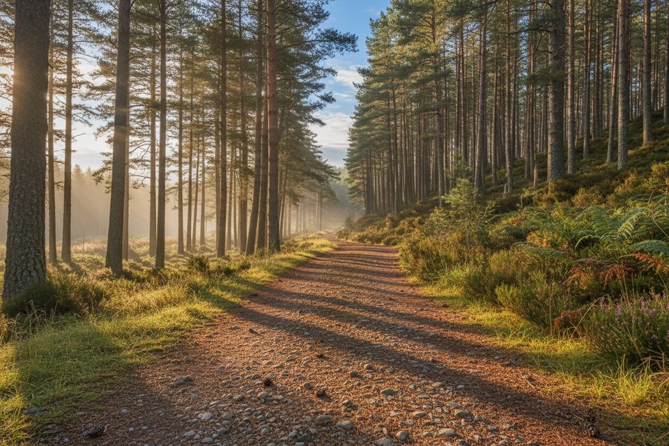 Allt Mor Trail, Glenmore, Cairngorms National Park