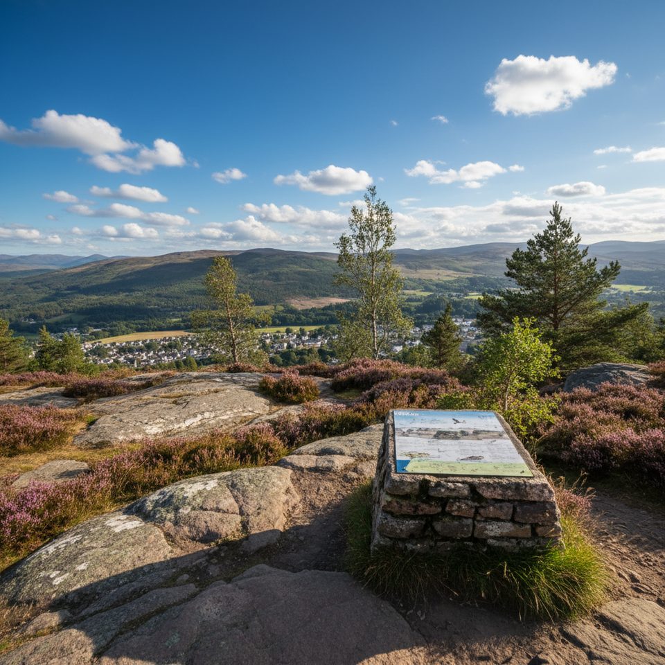 Craigendarroch Summit Path, Ballater, Cairngorms National Park