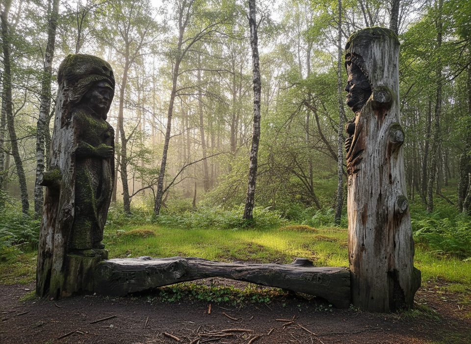 Frank Bruce Sculpture Trail, Cairngorms National Park