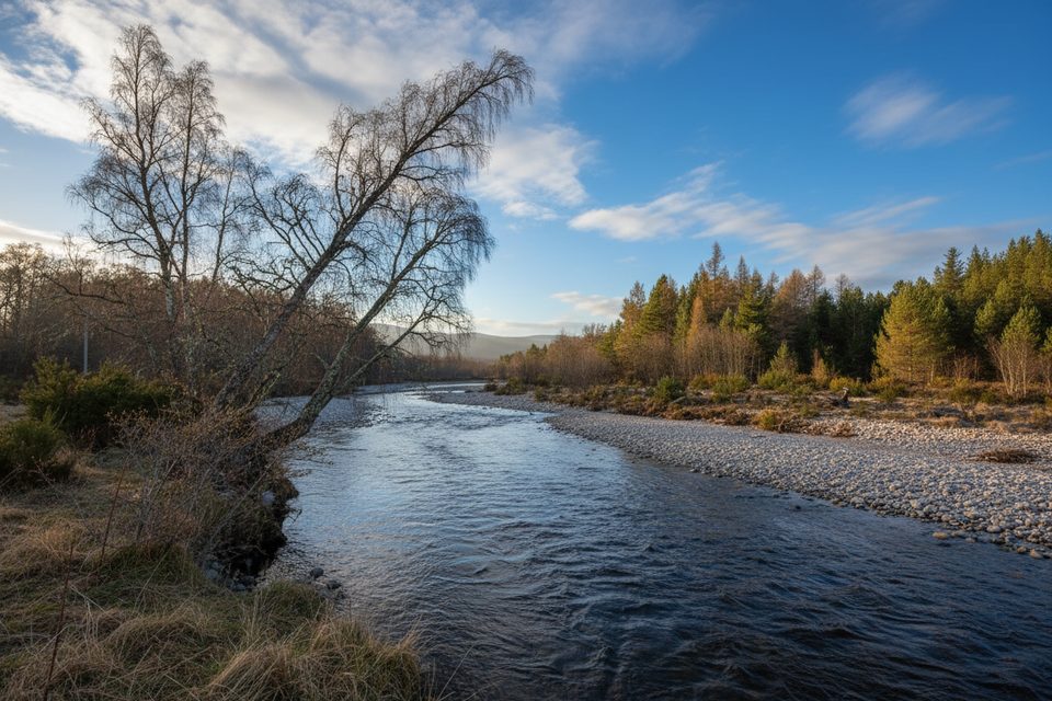 Feshiebridge Riverside Path, Cairngorms National Park