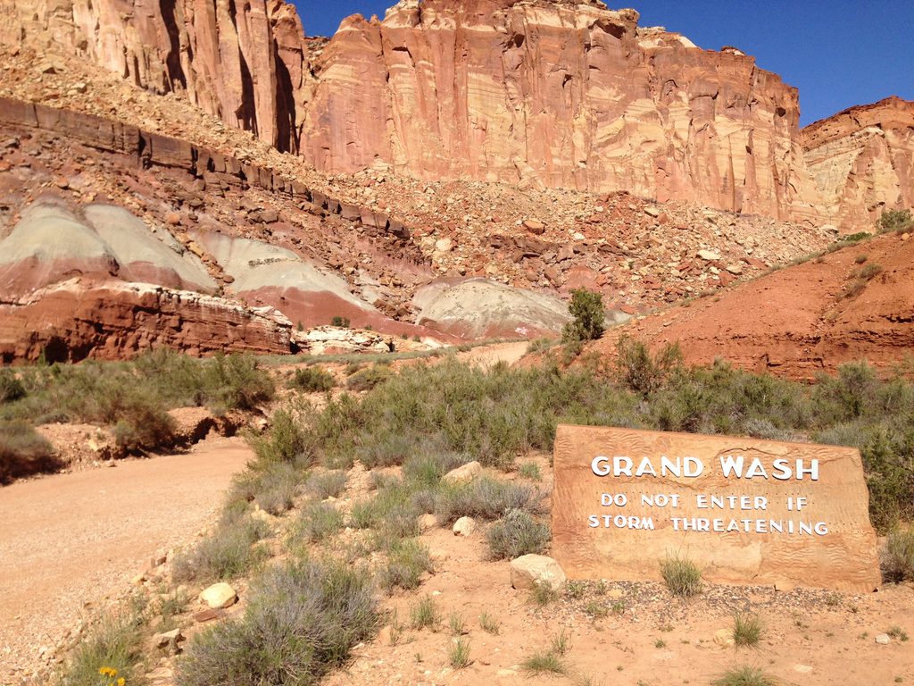 Grand Wash Trail, Capitol Reef National Park