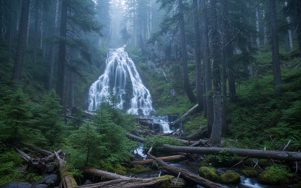 Stuart Falls Trail, Crater Lake National Park