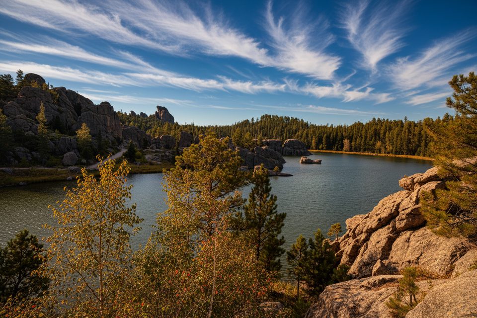 Center Lake Loop Trail, Custer State Park