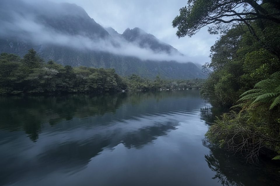 Milford Track: Sandfly Point to Giant Gate Falls, Fiordland National Park