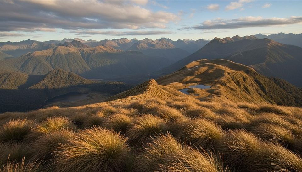 Mount Burns Tarns Track, Fiordland National Park